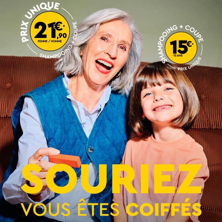 souriez vous etes coiffés