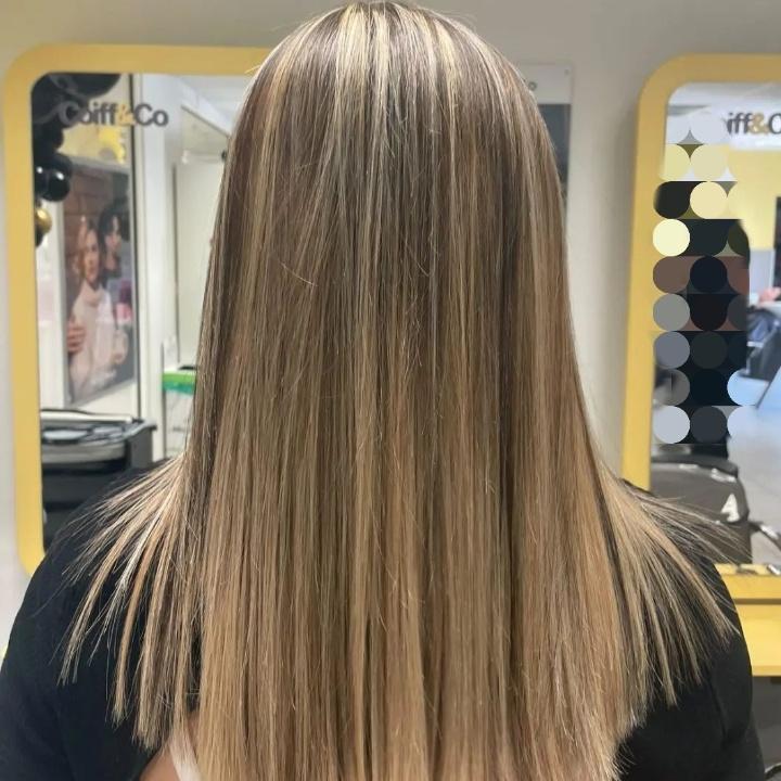 balayage blond