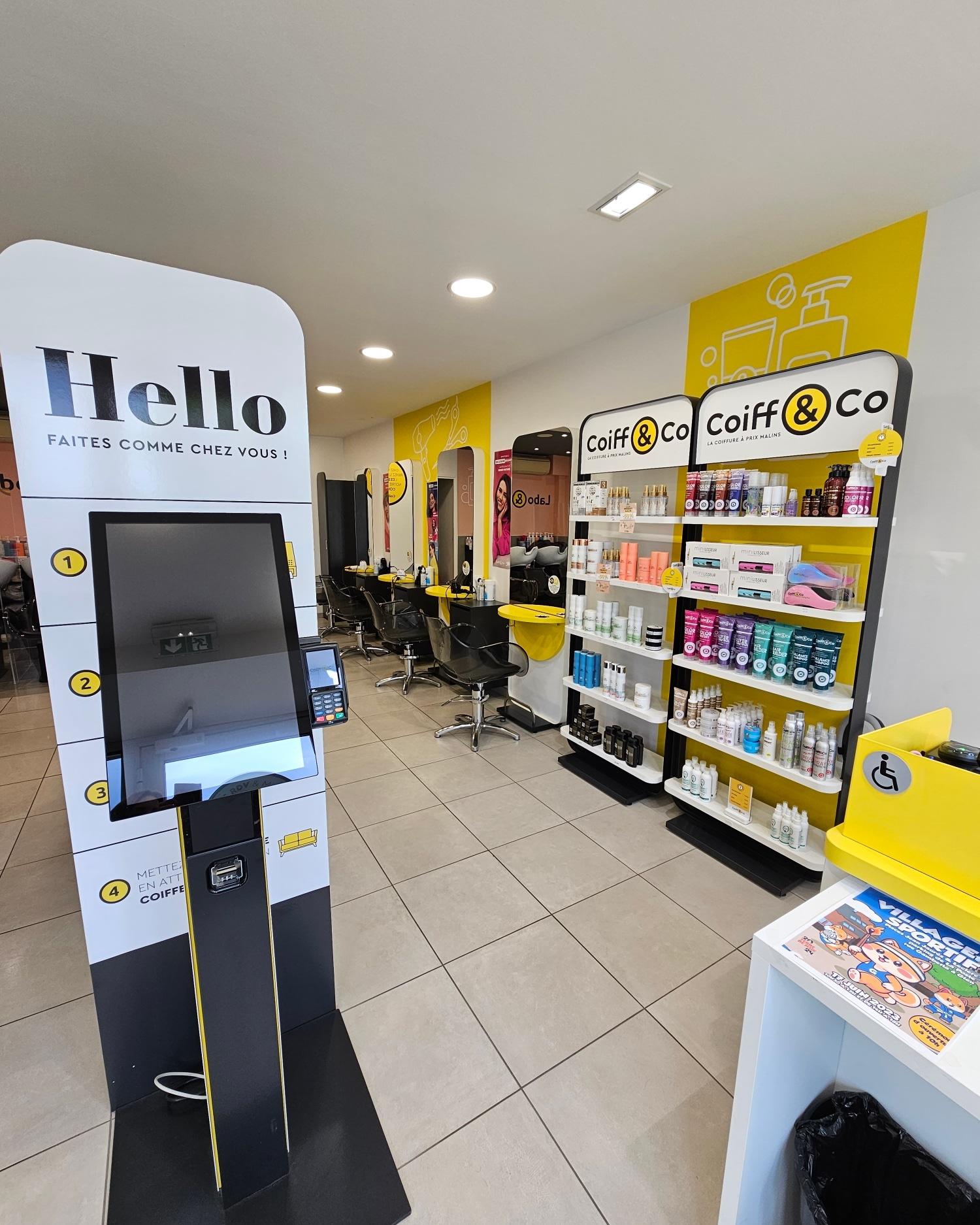 Espace accueil & Espace coiffage