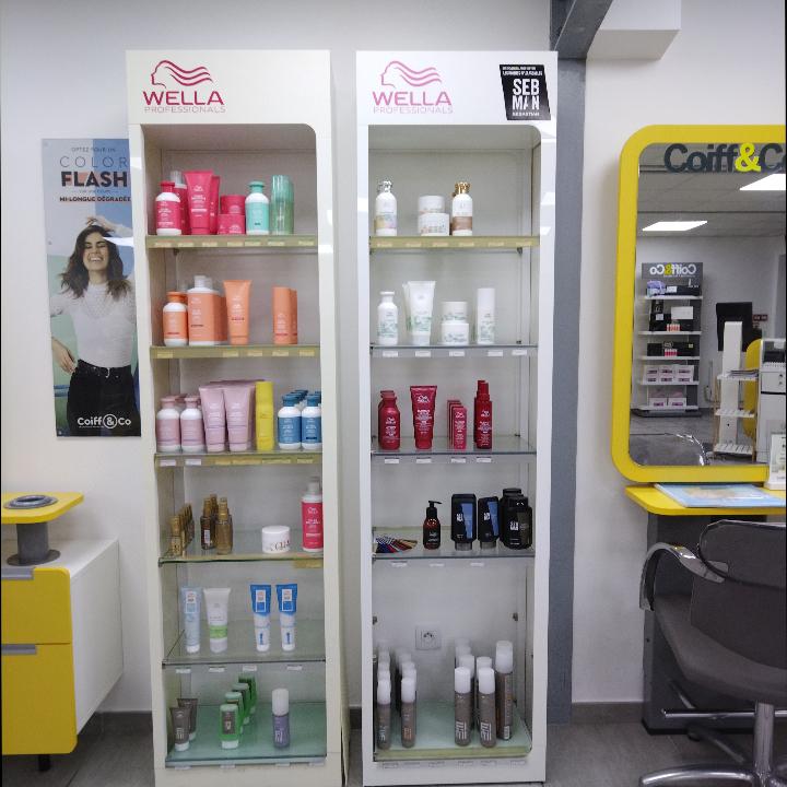 Gamme de produits Wella et Coiff&co