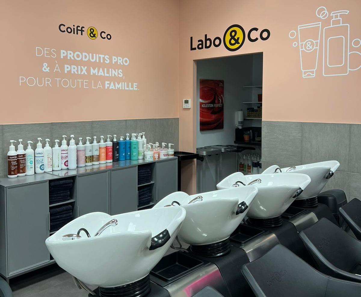 Espace shampooing Coiff&Co