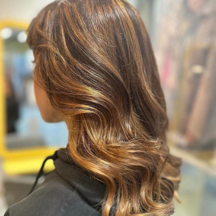 Balayage brunette