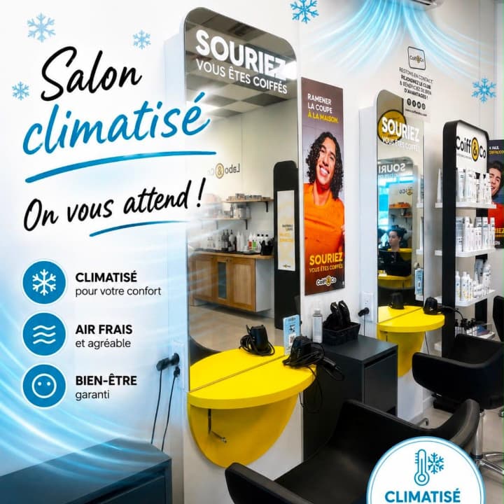 Salon climatisé