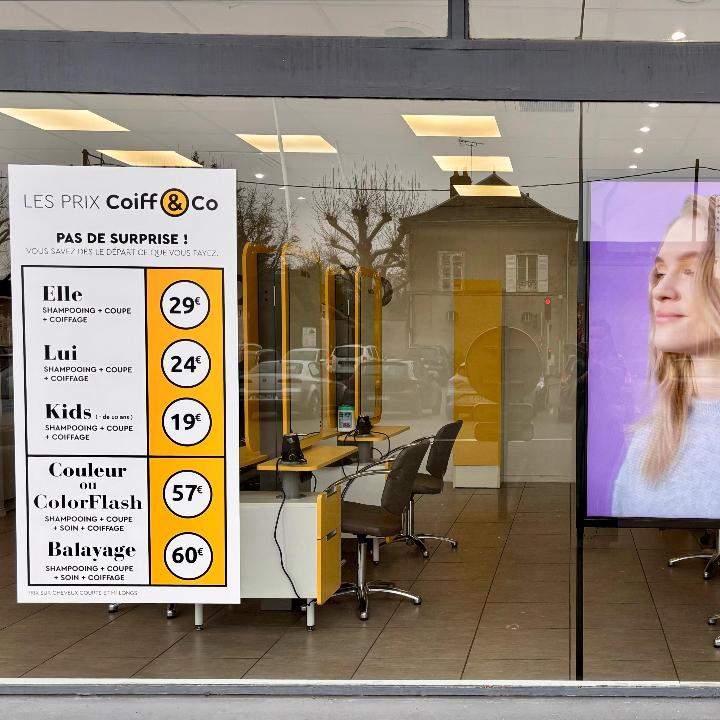 Tarifs & écran digital