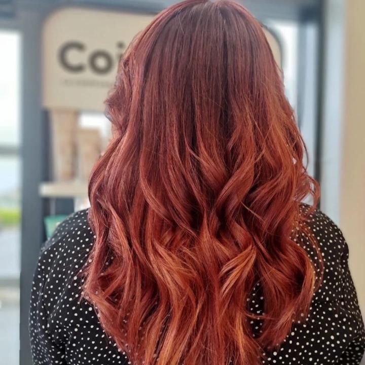 Univers cuivré intense